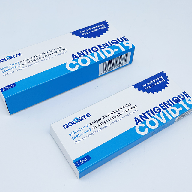 COVID-19 RTK-Ag Test (Rapid Test Kit- Antigen Test) 